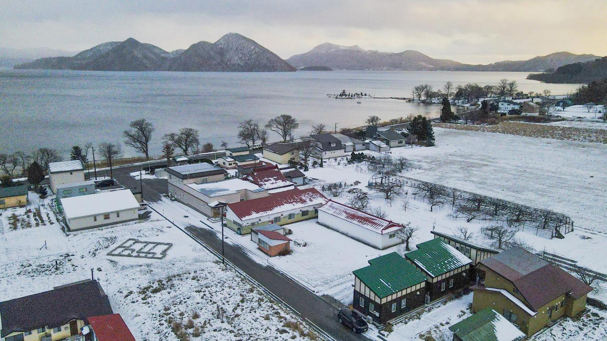 Villa Lake Toya Logde Sigra Toyako Exterior foto